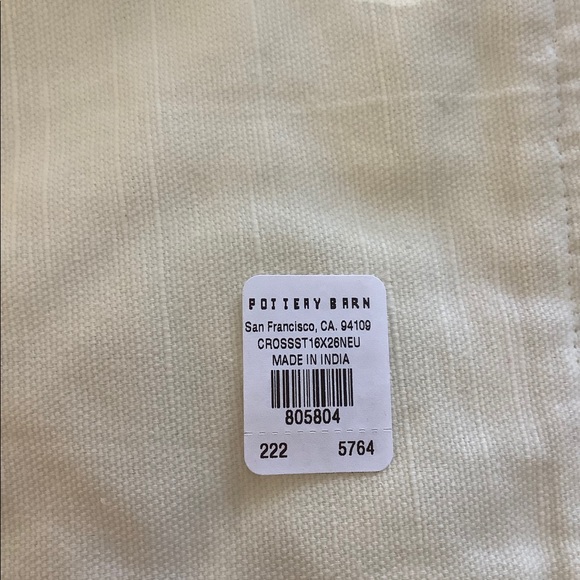 NWT Pottery Barn Snowflake Lumbar Pillow Cover ❄️ - Picture 6 of 6